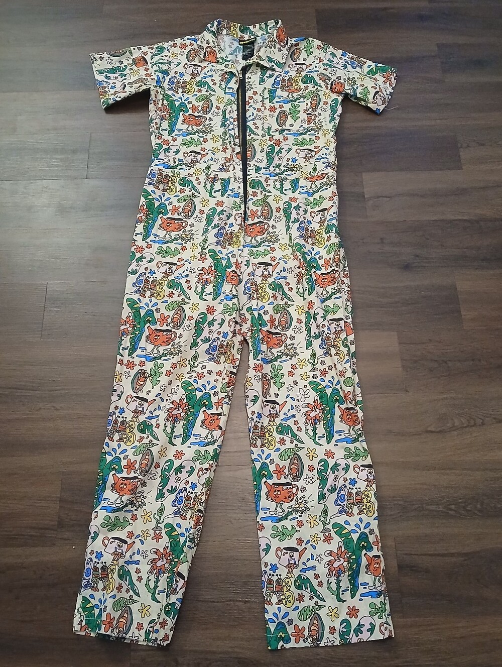 Nooworks Bug Out Coveralls Jumpsuit Short Sleeve size XL - Picture 2 of 6